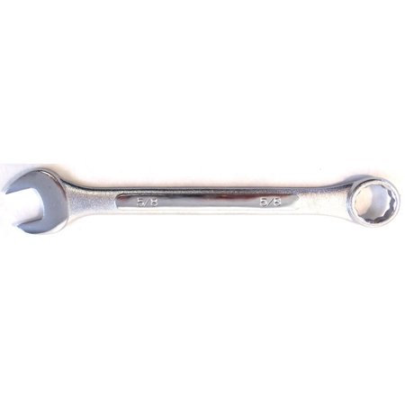 BARJAN 0.625 in. Drop Forged Open & Box End Wrench - Bulk 0757057